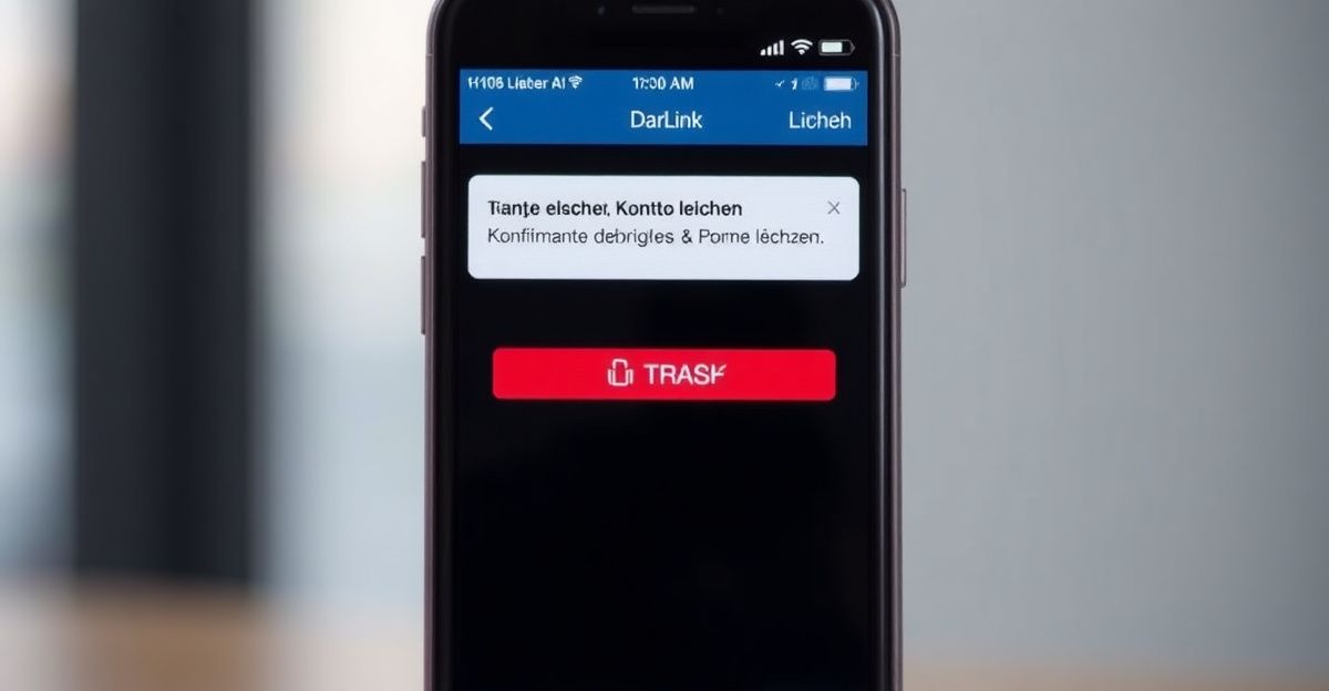 Was passiert, wenn Sie Ihr DarLink AI Konto löschen?